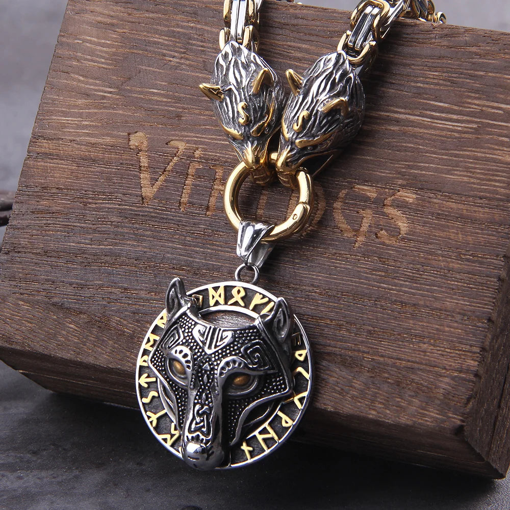 Fate of Fenrir Necklace Stainless Steel