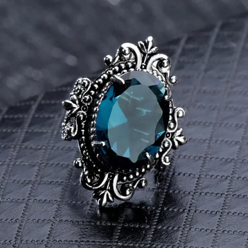 Frozen Abyss Norse Viking Ring