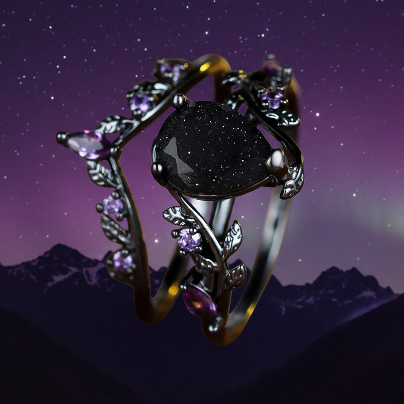 Viking Nordic Starfall Norse Ring