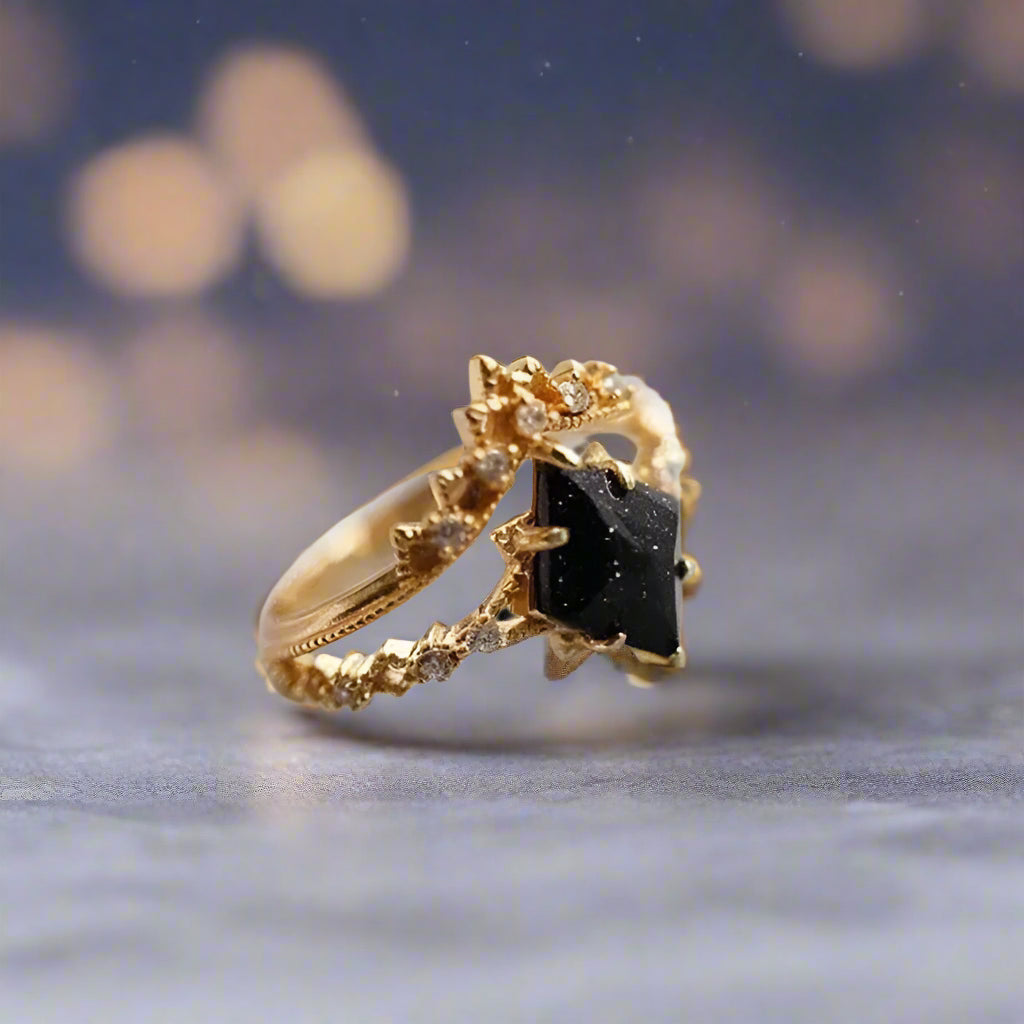 Viking Lost Star of Valhalla Norse Ring