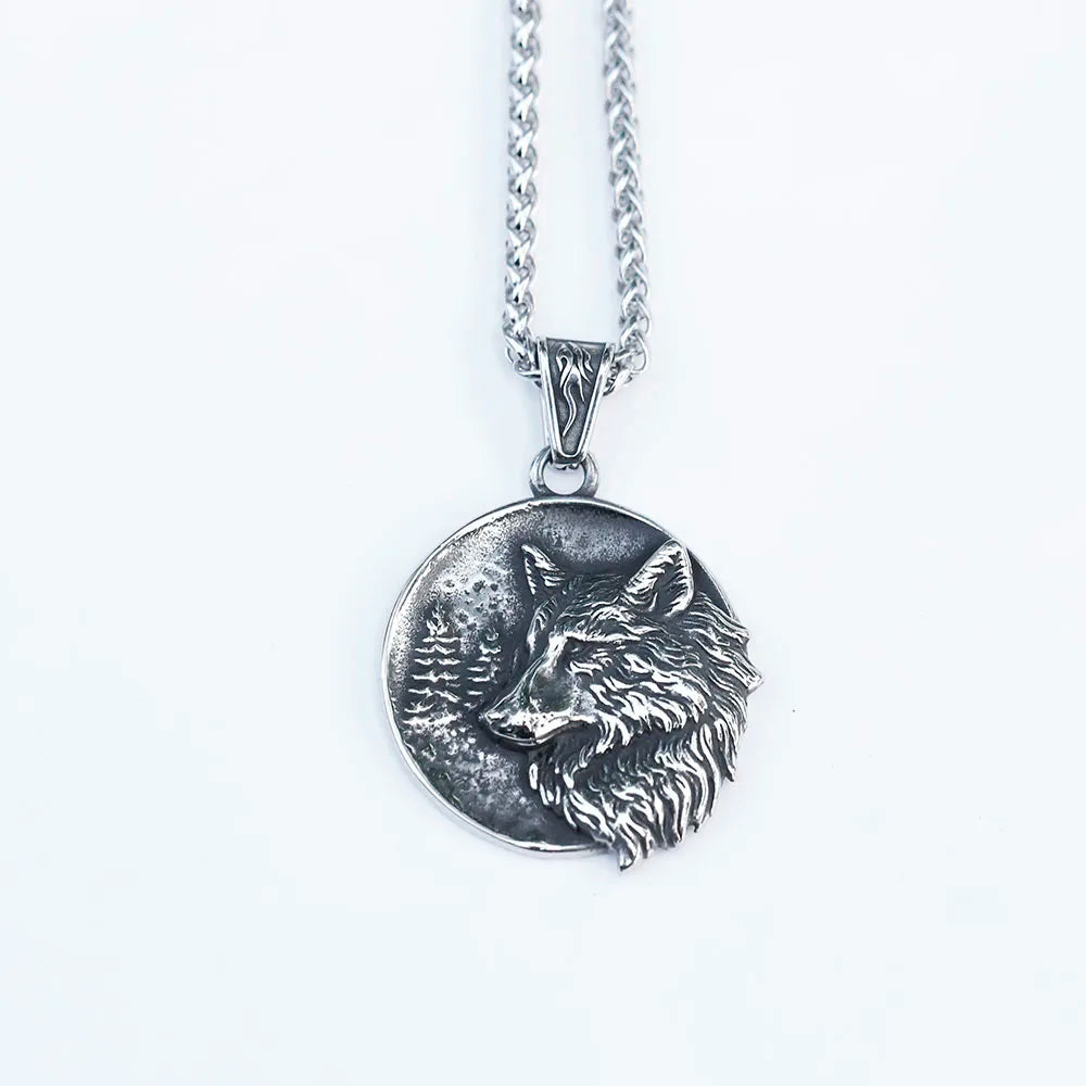Shadow of Fenrir Necklace Pendant