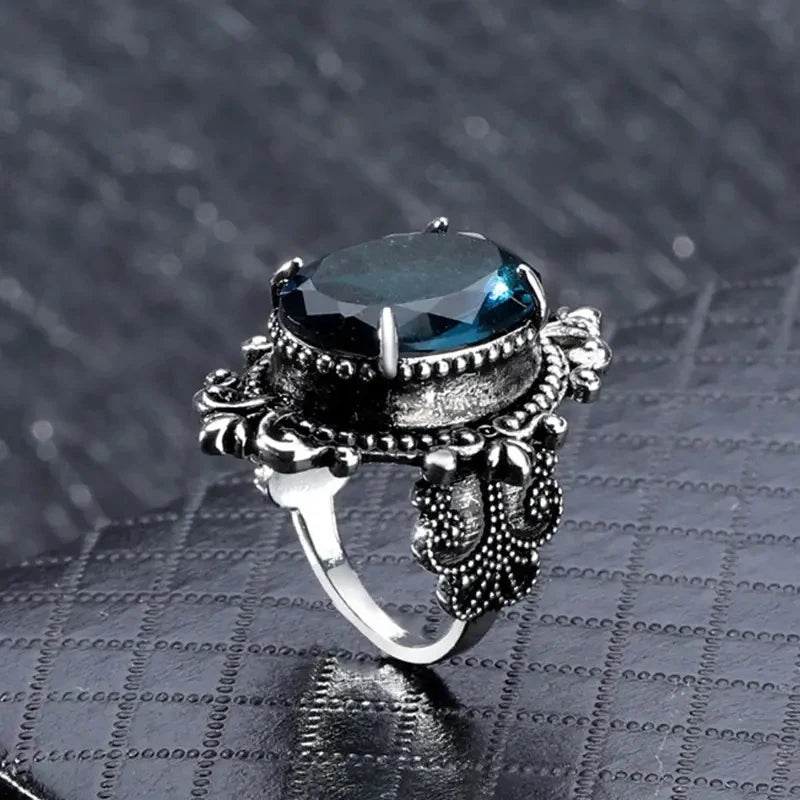 Frozen Abyss Norse Viking Ring