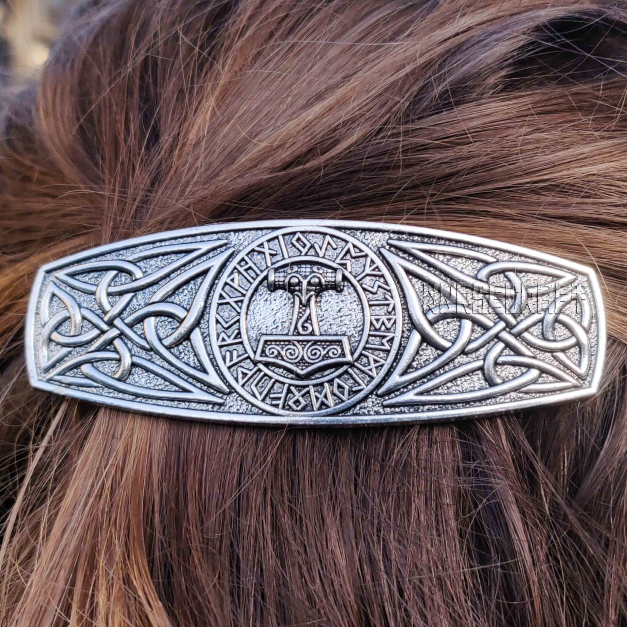 Might of Mjolnir Hair Clip Barrette