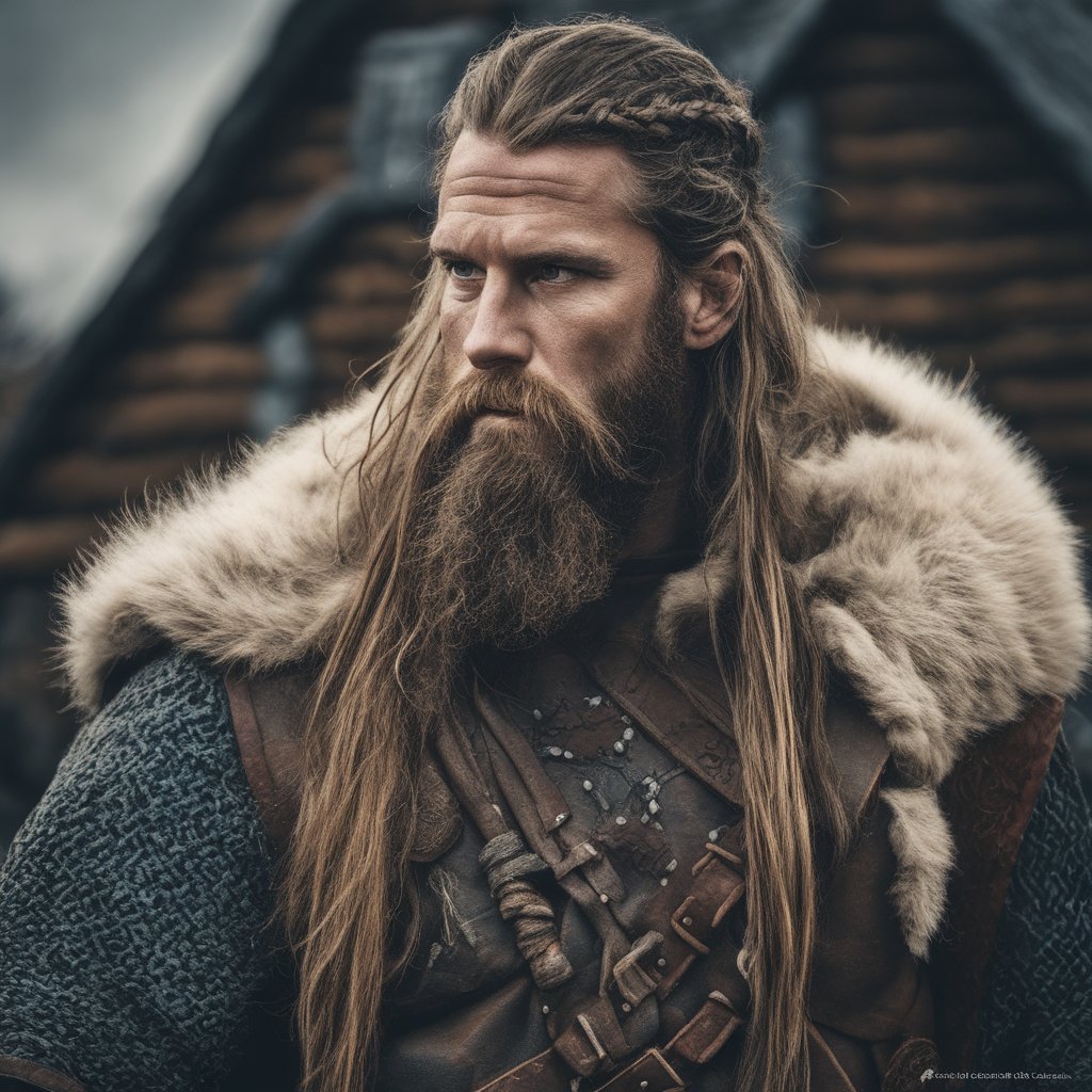Viking Beard Beads, Beard Rings