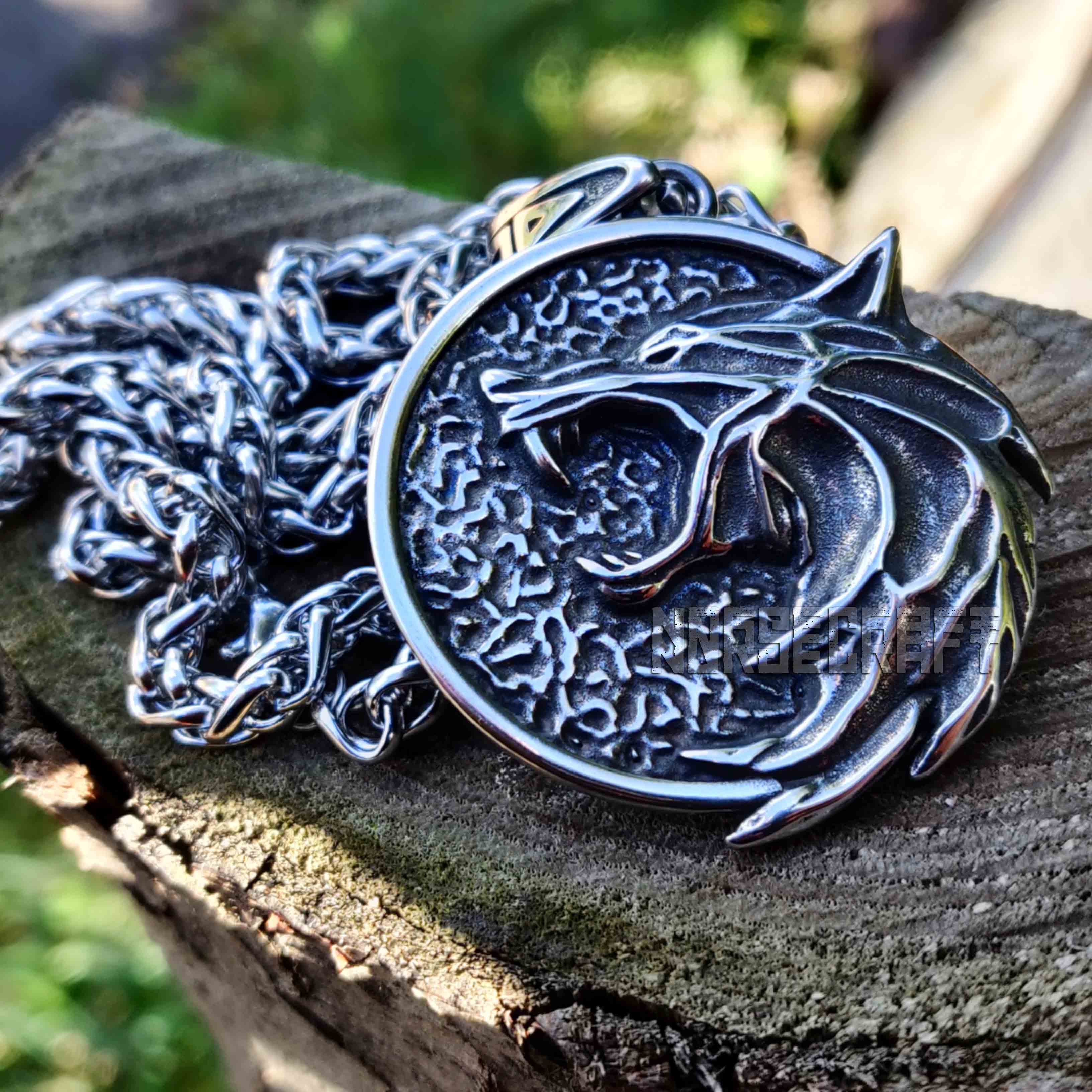 Witch Hunter Necklace Stainless Steel