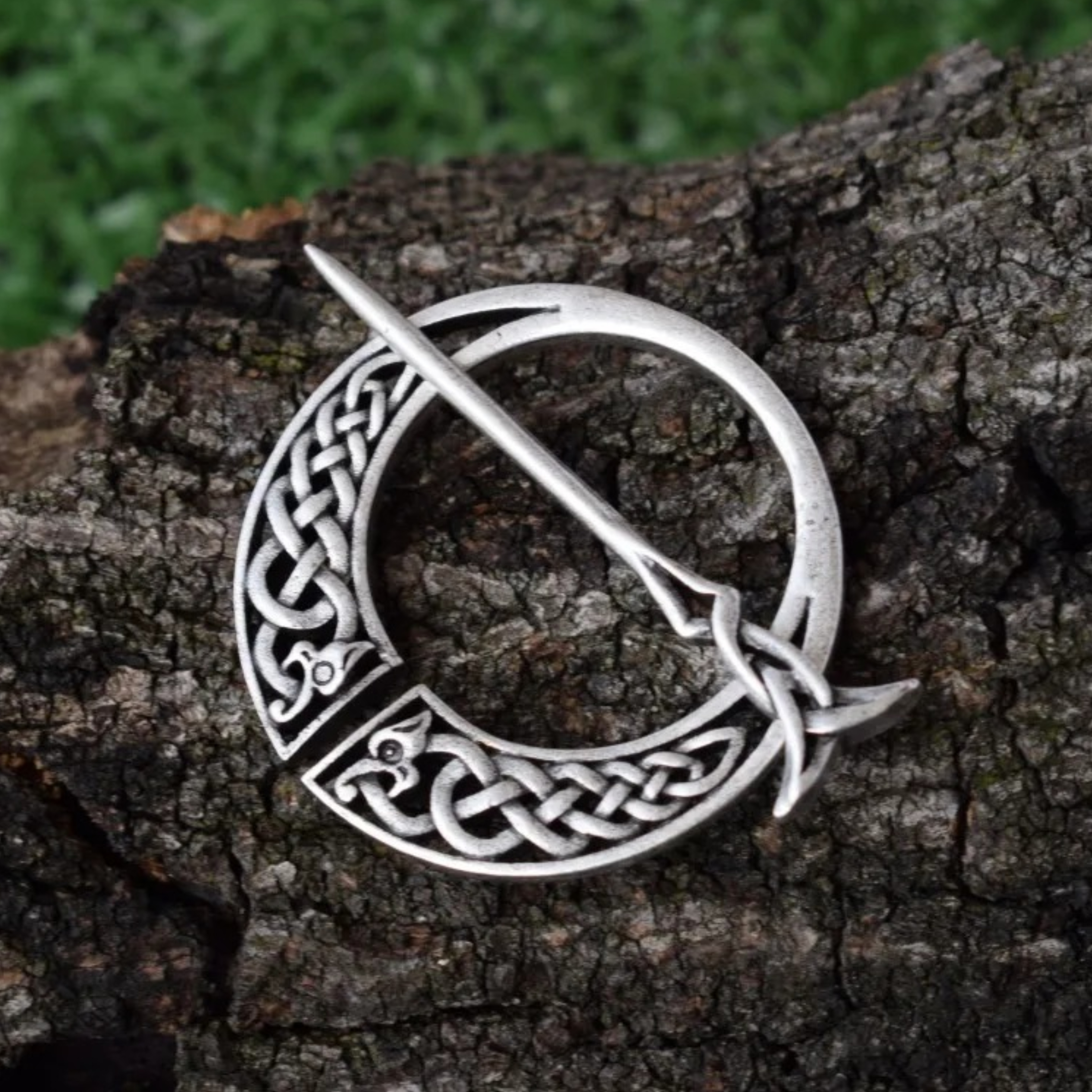 Celtic Threads of Fate Brooch Pin