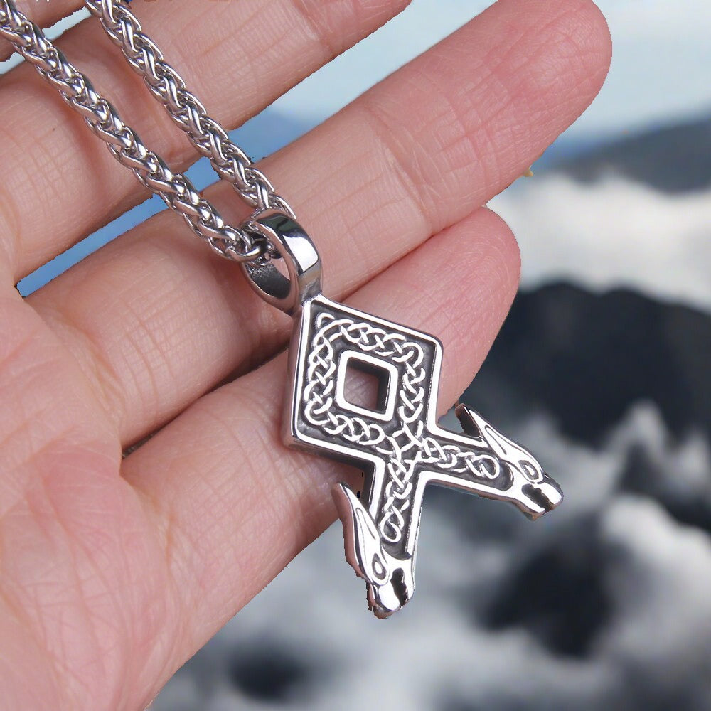 Berserker Cross Protection Necklace