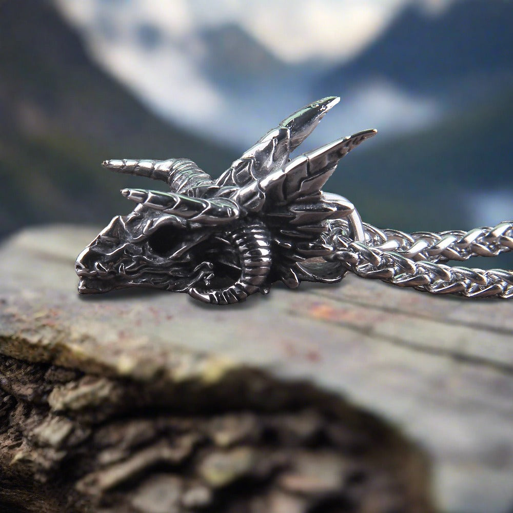 Dragonslayer Necklace Stainless Steel