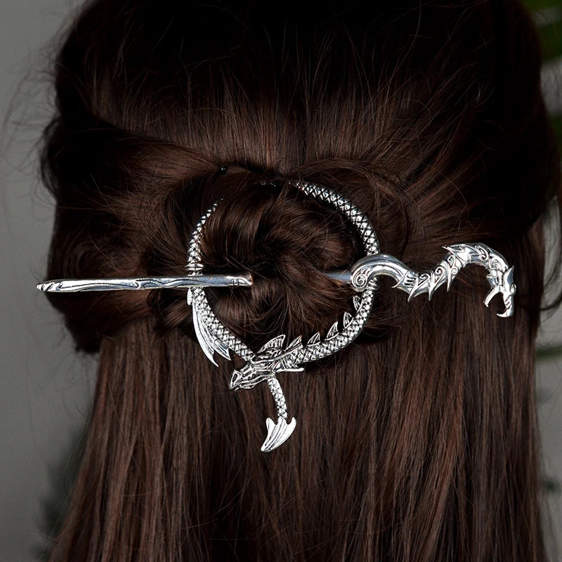 Dragon Slumber Viking Hair Stick