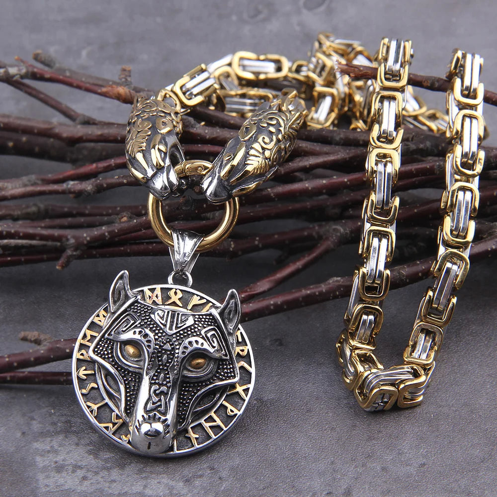 Fate of Fenrir Necklace Stainless Steel