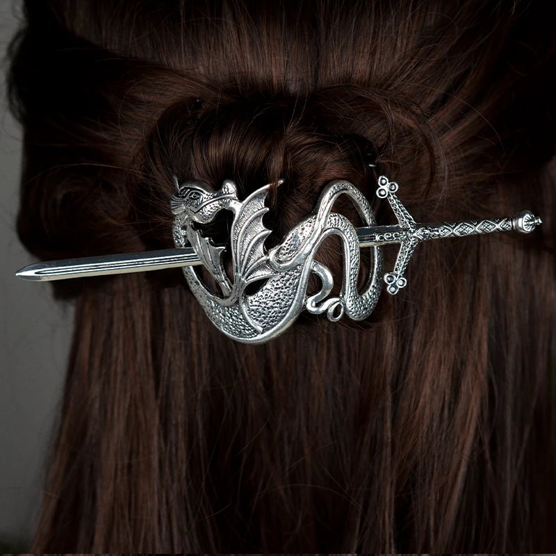 Dragon Slumber Viking Hair Stick