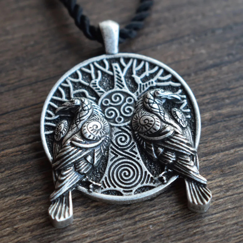 Whispers of Raven Wisdom Necklace