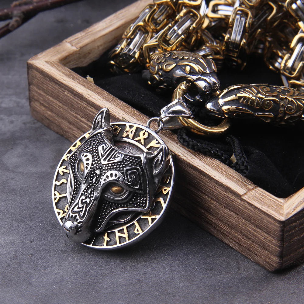 Fate of Fenrir Necklace Stainless Steel