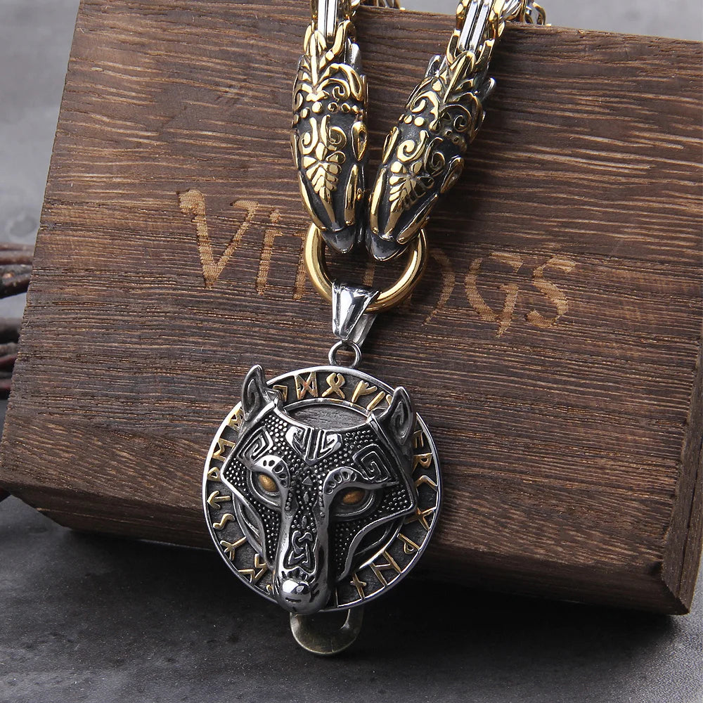 Fate of Fenrir Necklace Stainless Steel