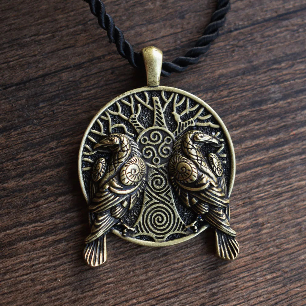 Whispers of Raven Wisdom Necklace