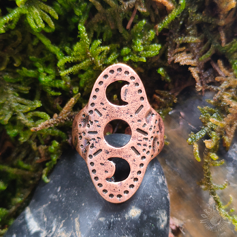 Lunar Phase Adjustable Moon Ring