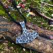 Mjölnir Runic Foresight Necklace Stainless Steel