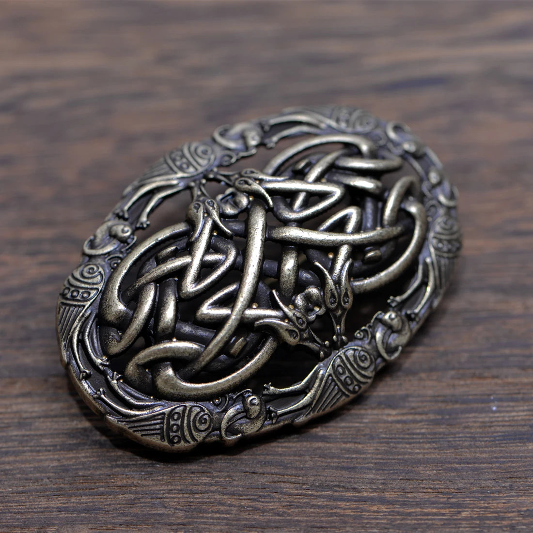 Brooch Threads of Destiny Norse Celtic Pin