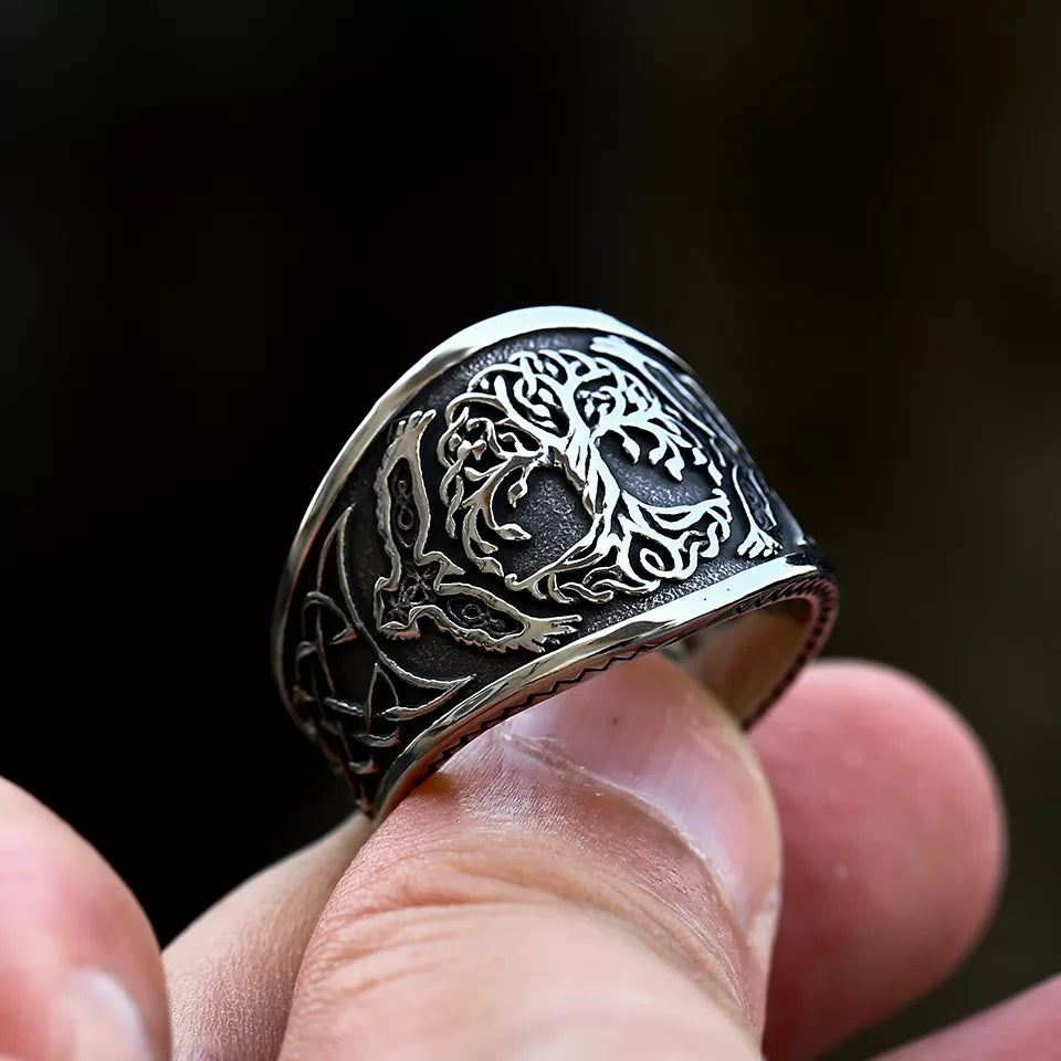 World Tree Whisper Yggdrasil Ring