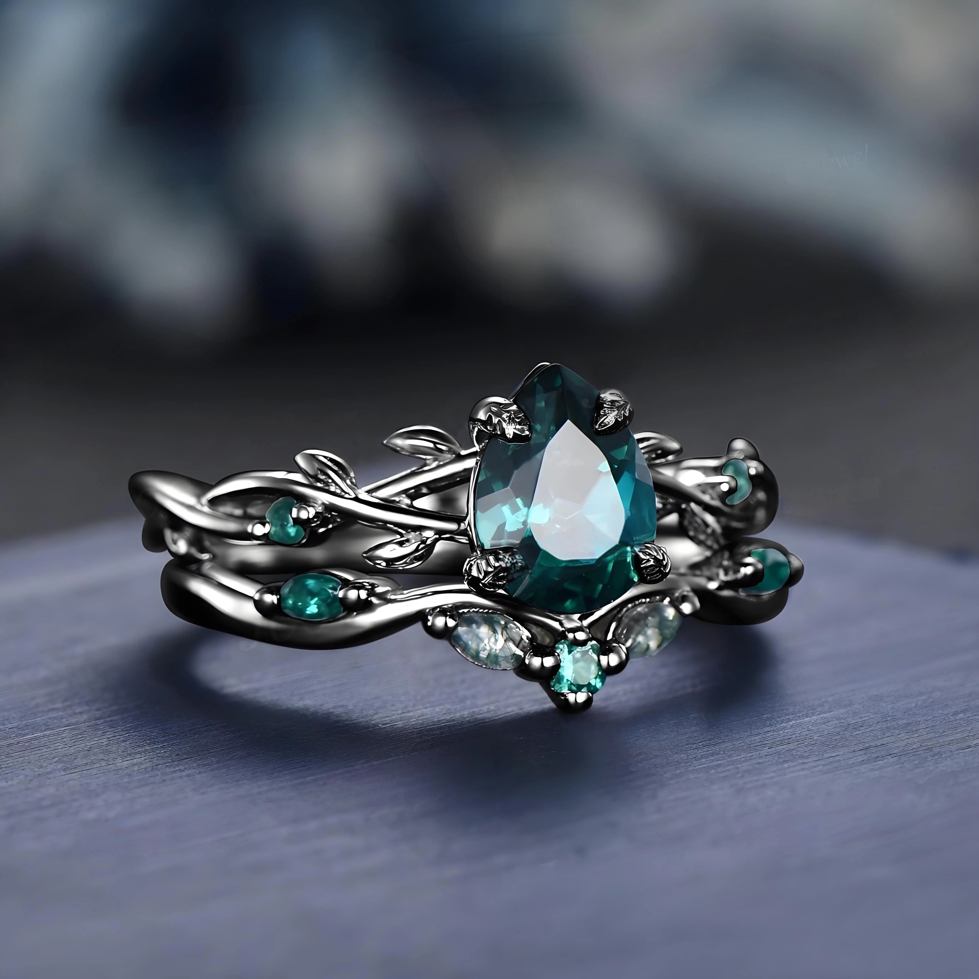 Viking Runestone of Loki Norse Ring