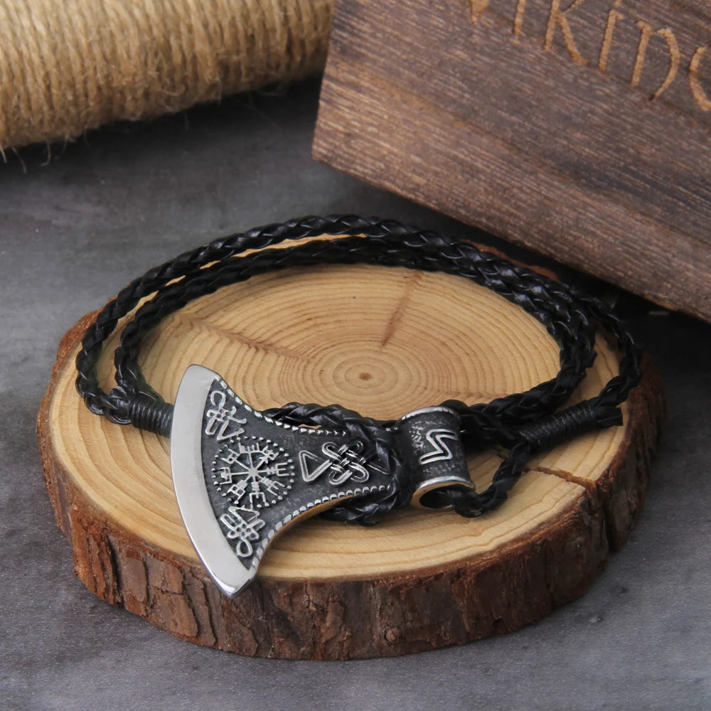 Berserker Battle Axe Wrap Bracelet