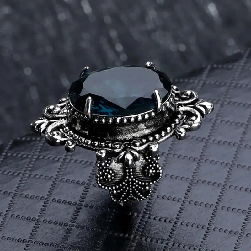 Frozen Abyss Norse Viking Ring