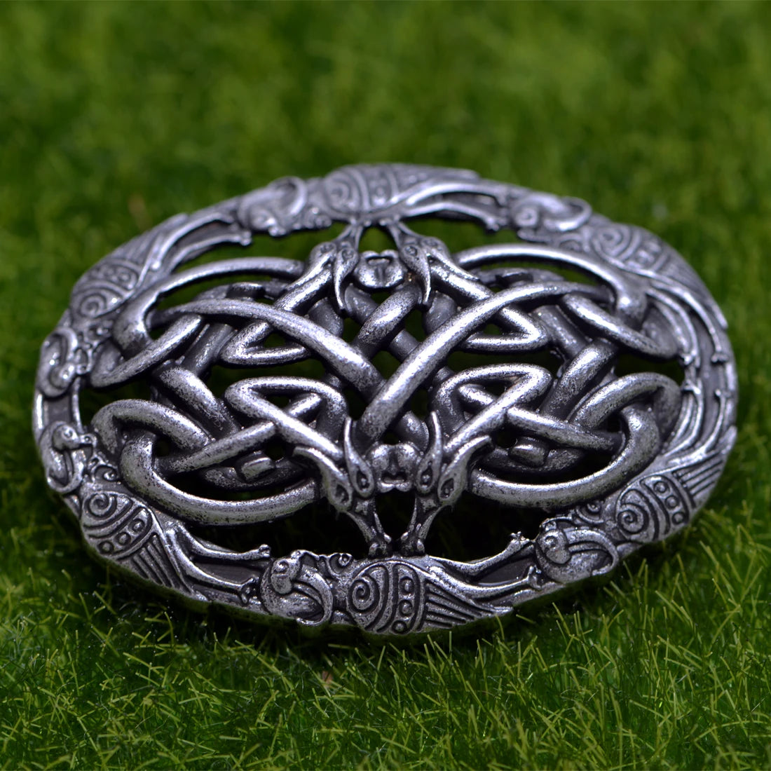 Brooch Threads of Destiny Norse Celtic Pin