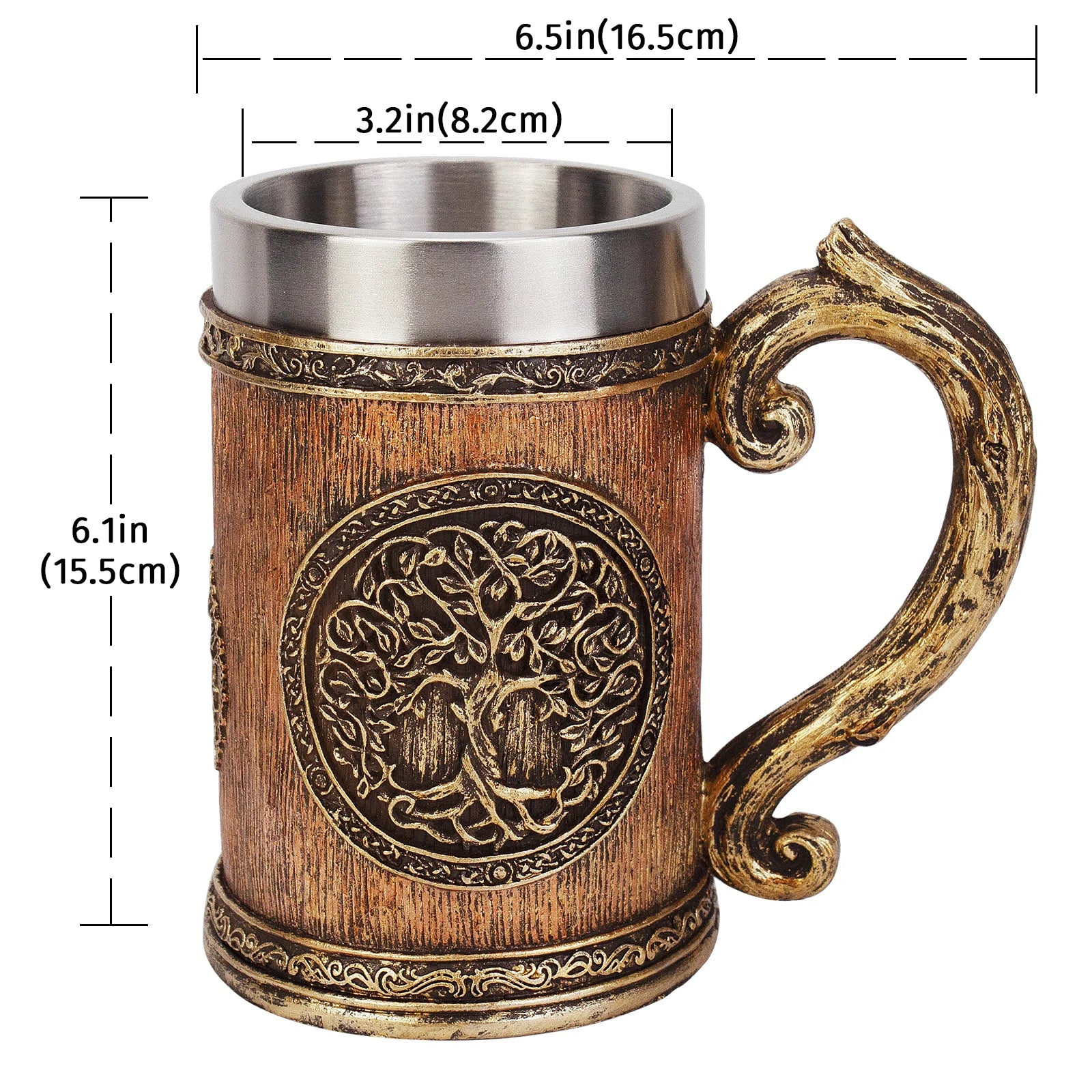 Roots of Yggdrasil Tankard Mug