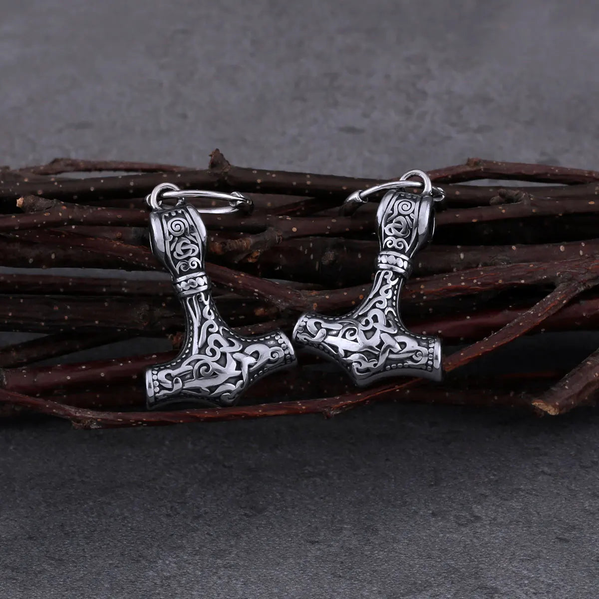 Mjolnir Mystique Dangle Earrings