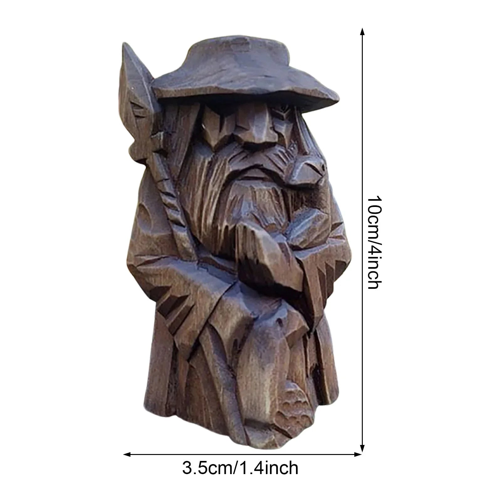 Norse God Wooden Viking Statue