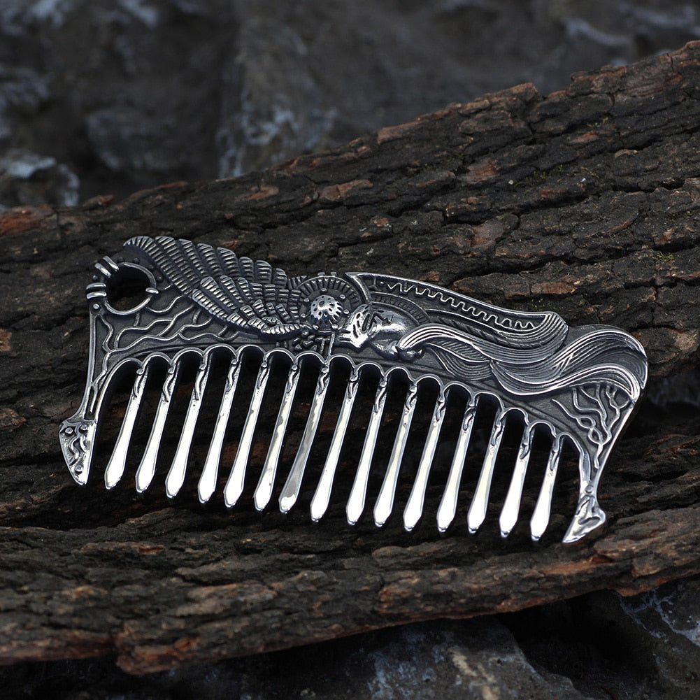 Valkyrie Queen Sigrún Comb Stainless Steel