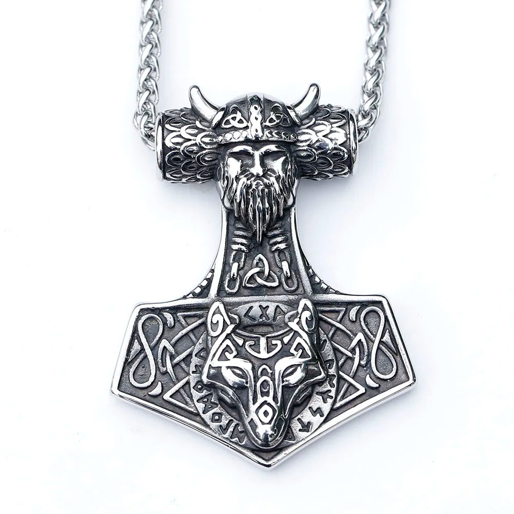 WOLFSTORM Mjolnir Necklace Pendant