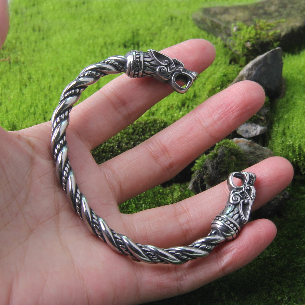 Fury of Fenrir Arm Ring Stainless Steel