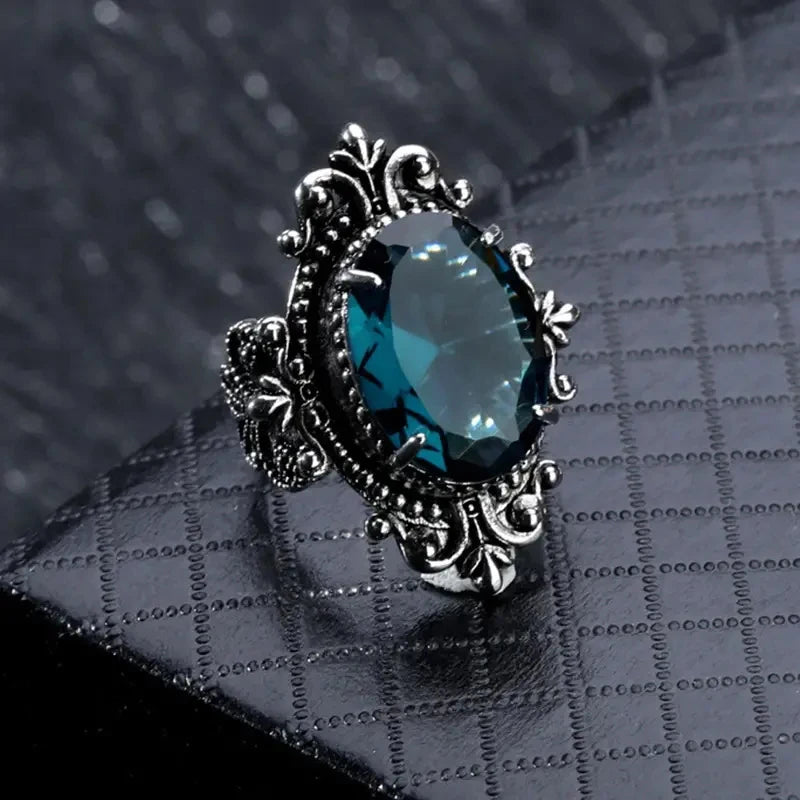 Frozen Abyss Norse Viking Ring