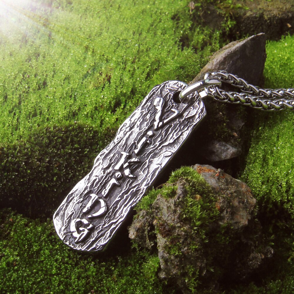 Viking Heritage Talisman Necklace Stainless Steel