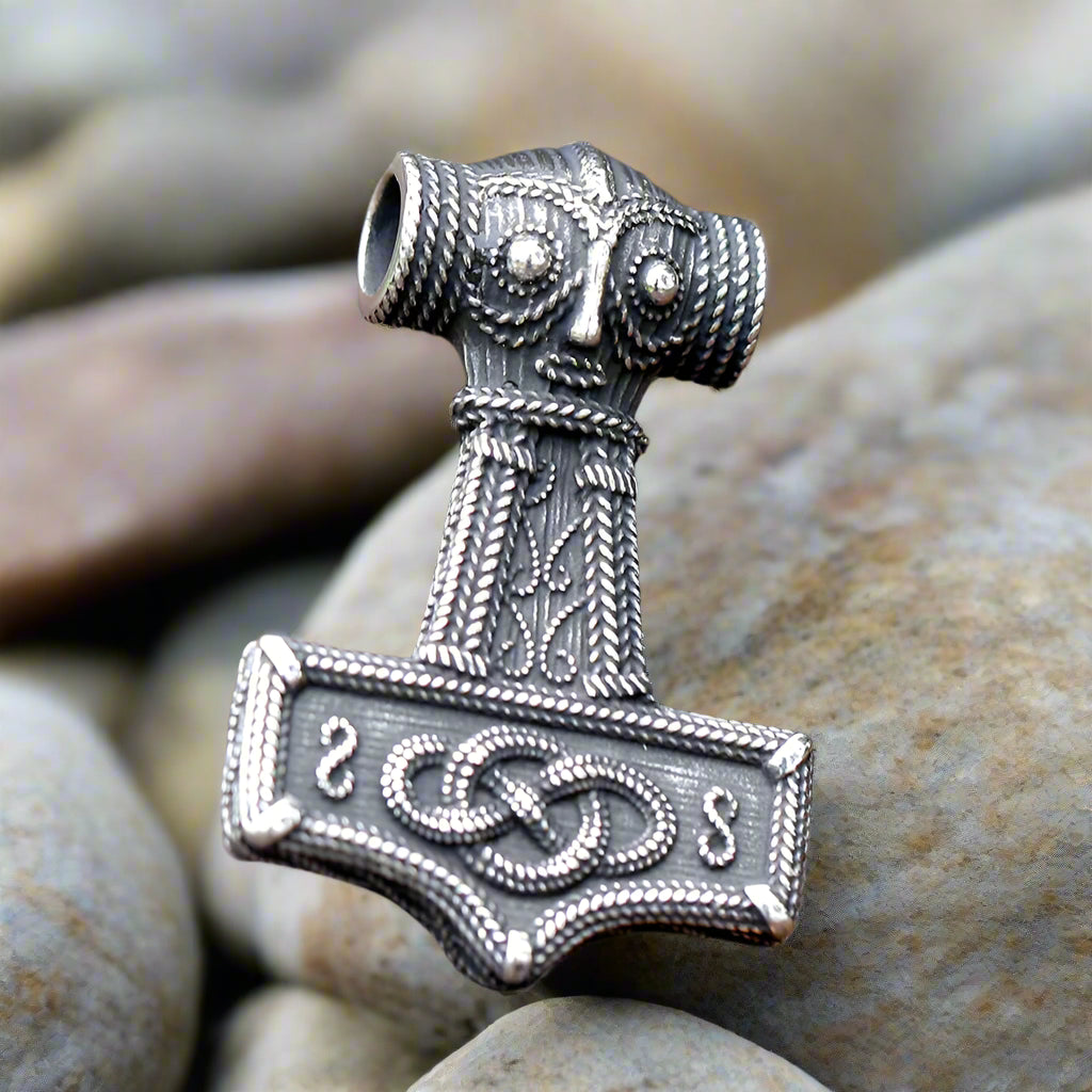 Viking Mjolnir Thor's Hammer Necklace Pendant