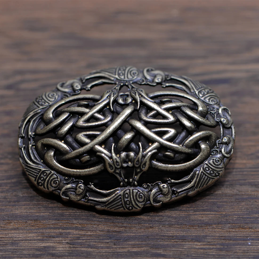 Brooch Threads of Destiny Norse Celtic Pin