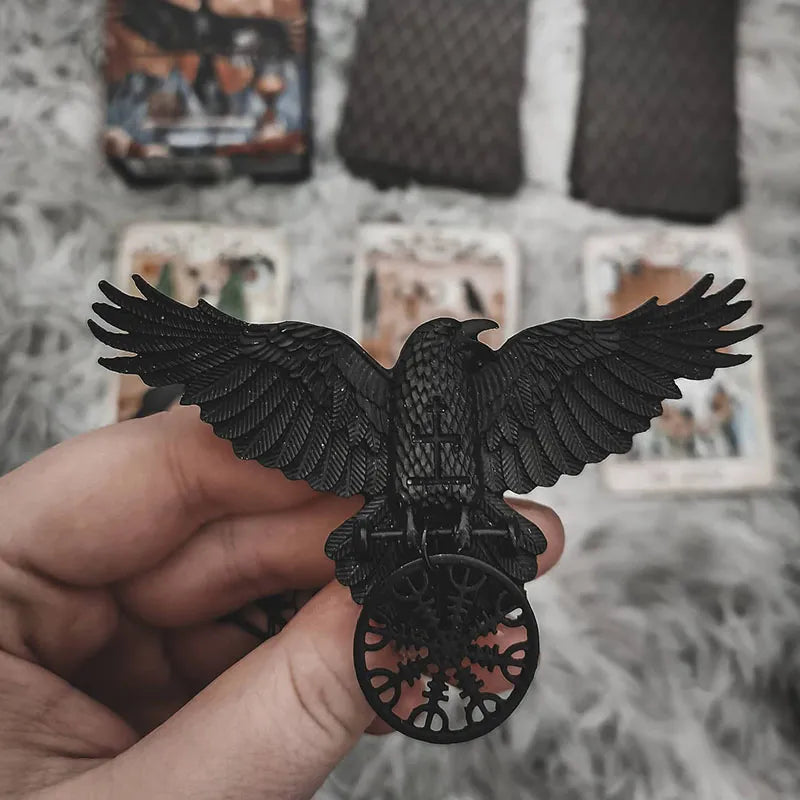 Guardian of Odin Raven Hair Clip Barrette