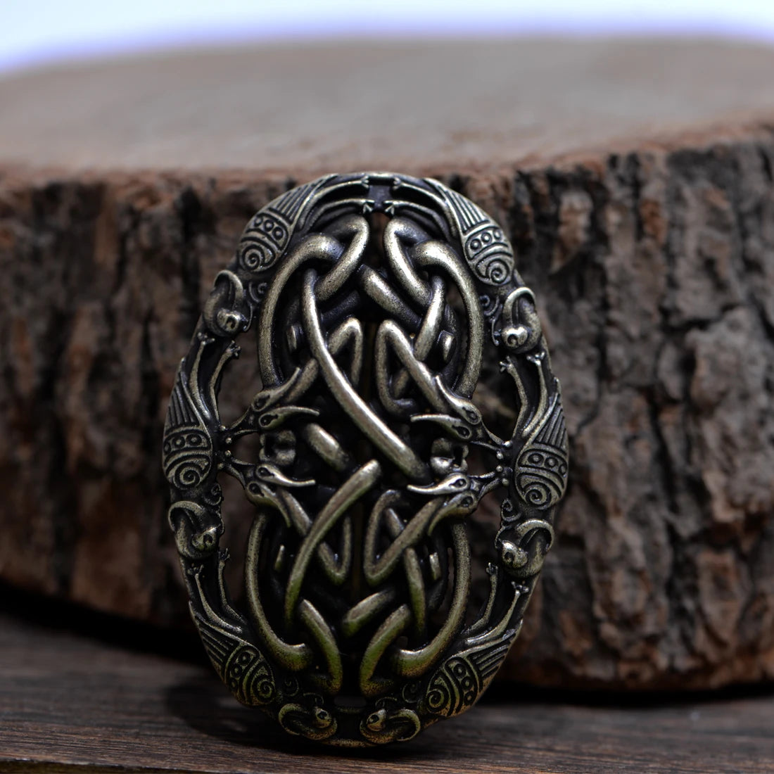 Brooch Threads of Destiny Norse Celtic Pin