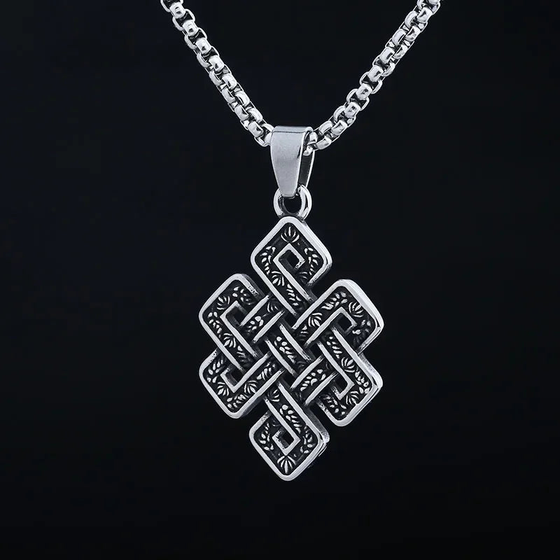 Viking Celtic Knot of Destiny Necklace Pendant