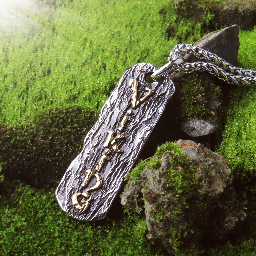 Viking Heritage Talisman Necklace Stainless Steel