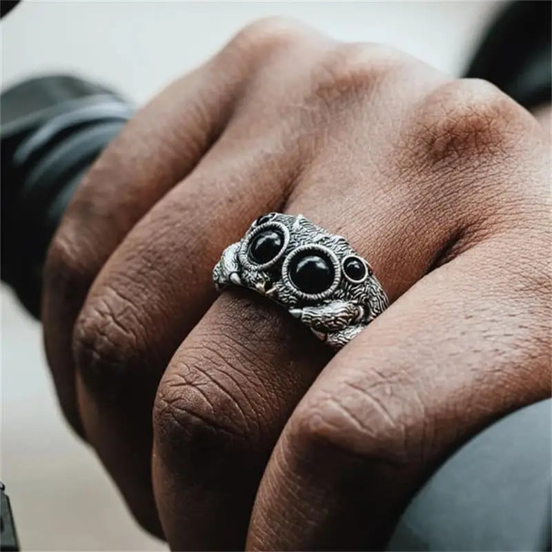 Weaver of Fate Norse Spider Ring