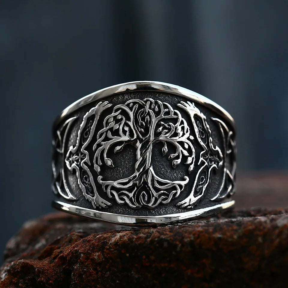 World Tree Whisper Yggdrasil Ring