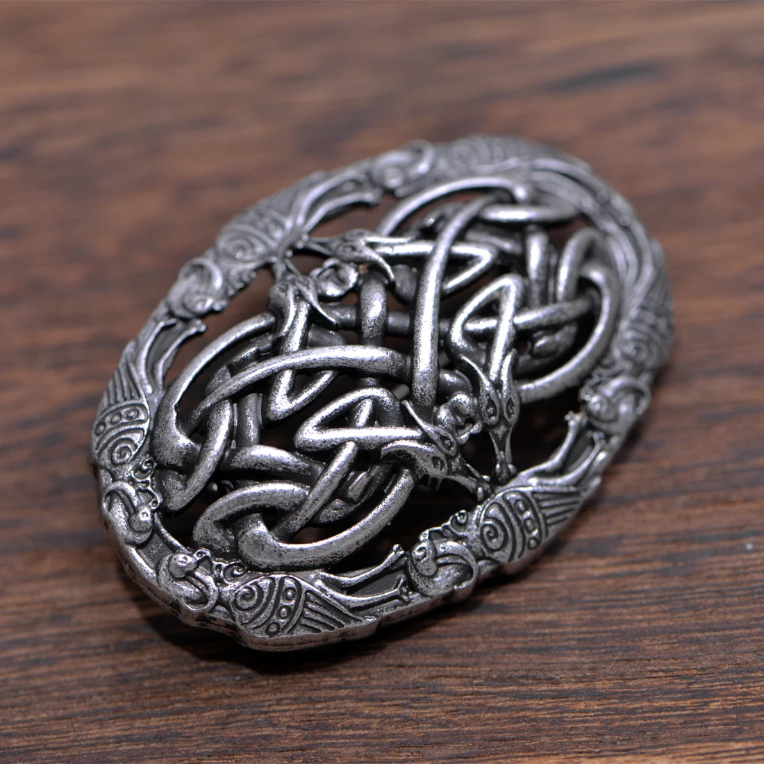 Brooch Threads of Destiny Norse Celtic Pin