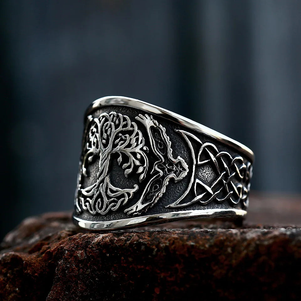 World Tree Whisper Yggdrasil Ring