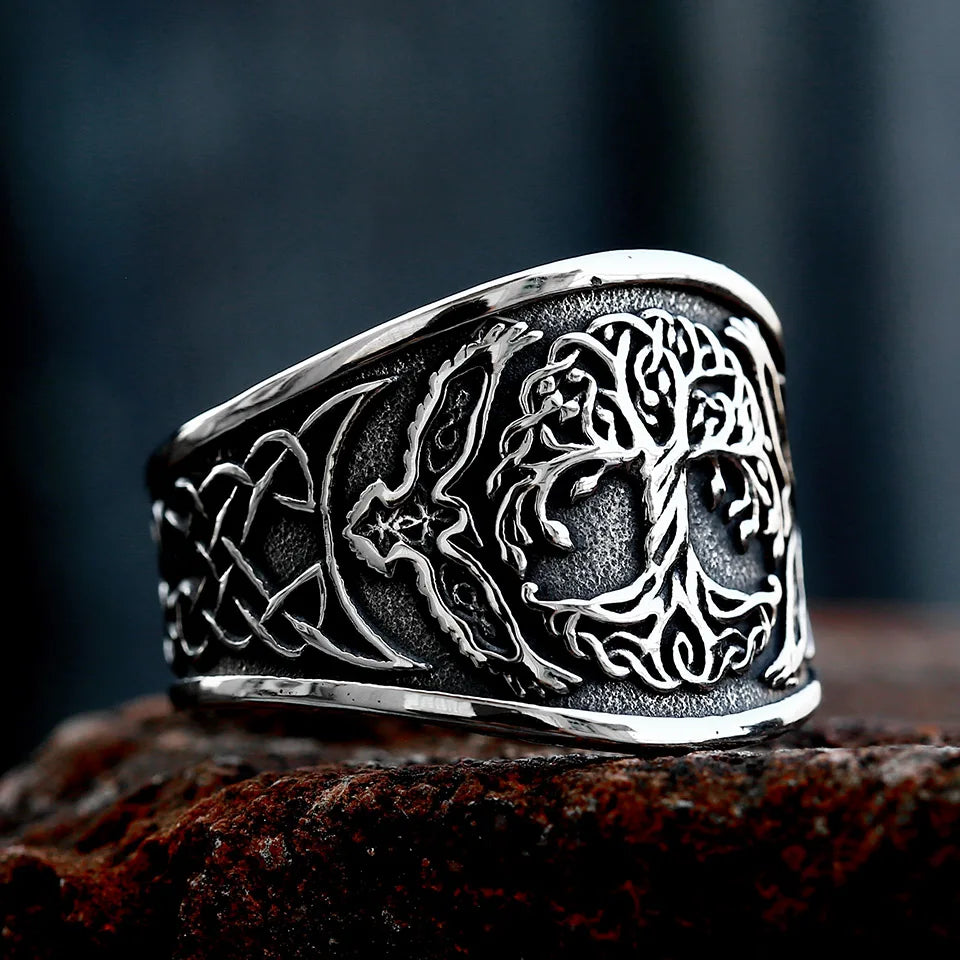 World Tree Whisper Yggdrasil Ring