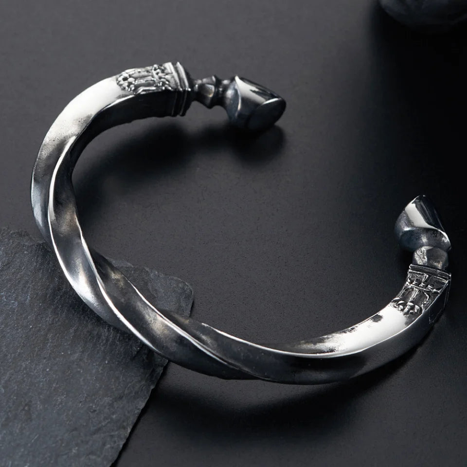 War Horse Viking Arm Ring Stainless Steel