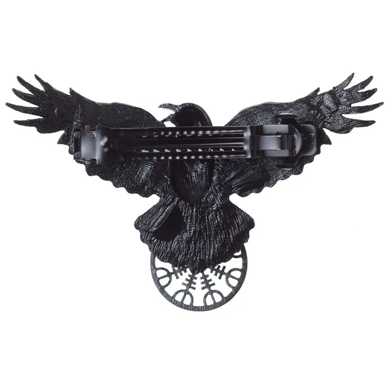 Guardian of Odin Raven Hair Clip Barrette