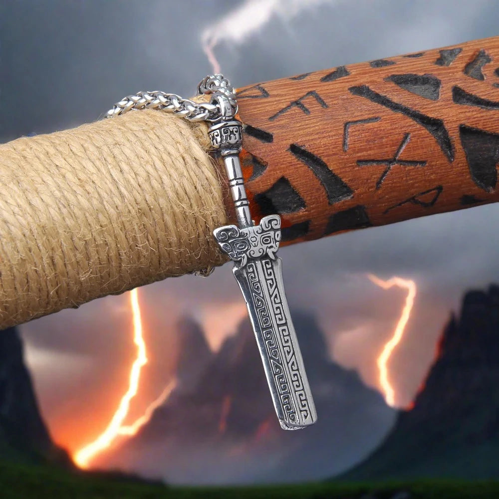 Sword of Sigurd Necklace Stainless Steel