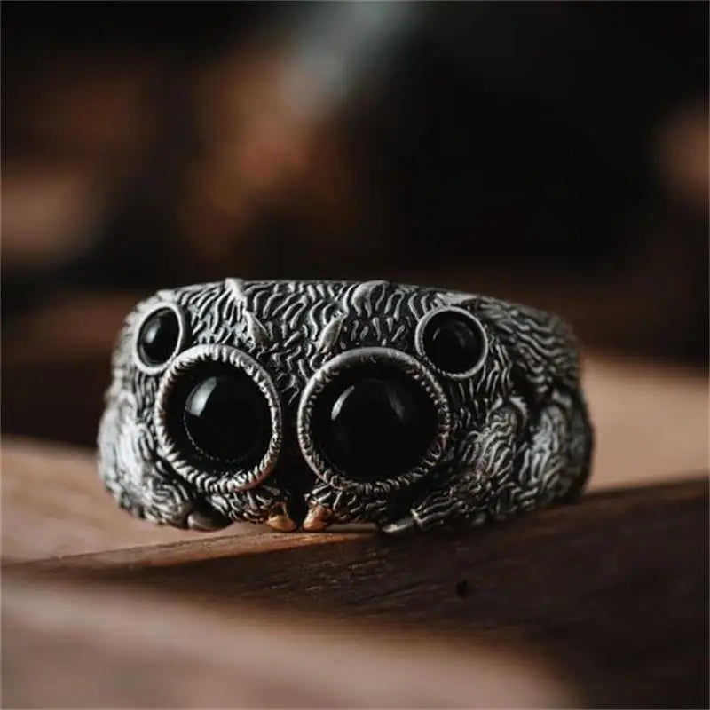 Weaver of Fate Norse Spider Ring